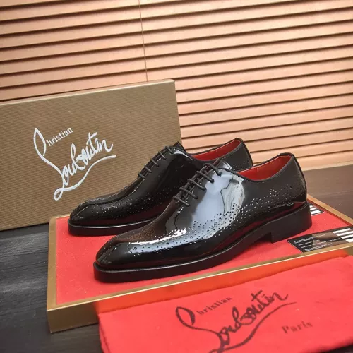 Christian Louboutin Leather Shoes For Men #1381108 $112.00 USD, Wholesale Replica Christian Louboutin Leather Shoes