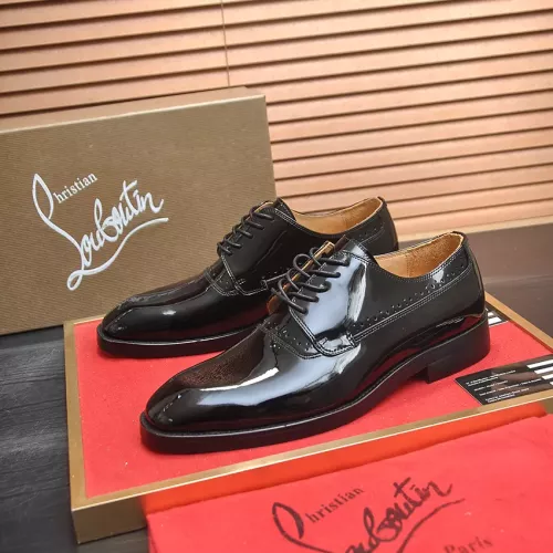 Christian Louboutin Leather Shoes For Men #1381110 $112.00 USD, Wholesale Replica Christian Louboutin Leather Shoes
