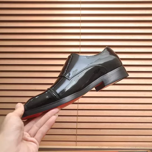 Replica Christian Louboutin Leather Shoes For Men #1381112 $112.00 USD for Wholesale