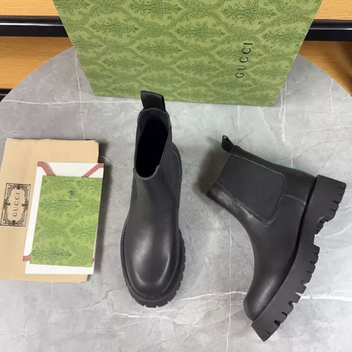 Replica Gucci Boots For Women #1381122 $115.00 USD for Wholesale