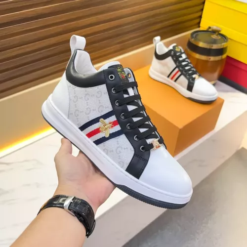 Replica Gucci High Tops Shoes For Men #1381153 $82.00 USD for Wholesale