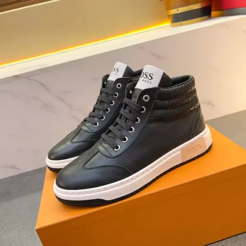 Boss High Top Shoes For Men #1381156 $82.00 USD, Wholesale Replica Boss High Top Shoes