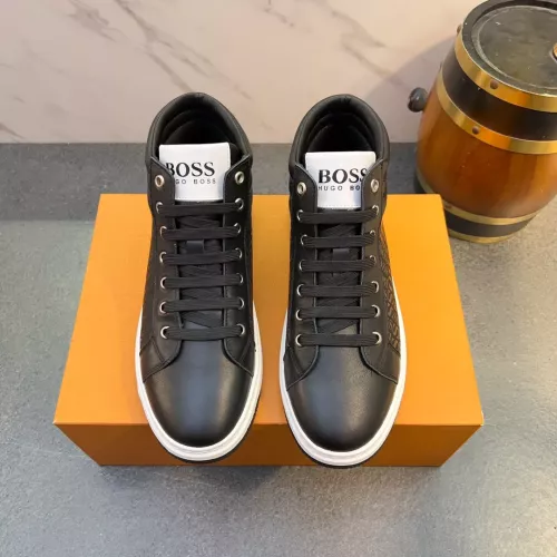 Replica Boss High Top Shoes For Men #1381157 $82.00 USD for Wholesale