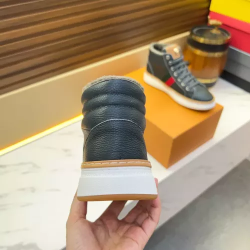Replica Gucci High Tops Shoes For Men #1381159 $82.00 USD for Wholesale