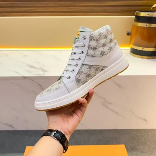 Replica Gucci High Tops Shoes For Men #1381161 $82.00 USD for Wholesale