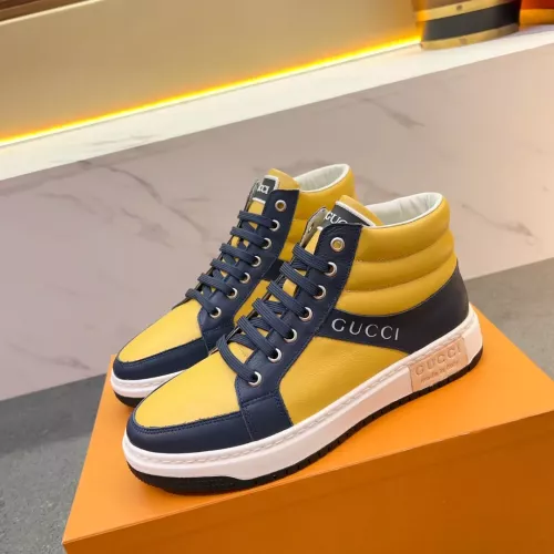 Gucci High Tops Shoes For Men #1381166 $82.00 USD, Wholesale Replica Gucci High Tops Shoes