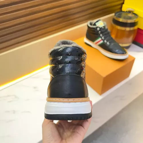 Replica Gucci High Tops Shoes For Men #1381172 $82.00 USD for Wholesale