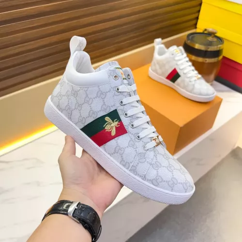 Replica Gucci High Tops Shoes For Men #1381188 $82.00 USD for Wholesale