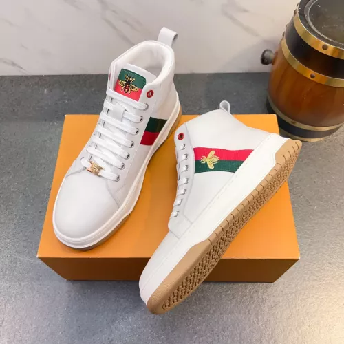 Replica Gucci High Tops Shoes For Men #1381197 $82.00 USD for Wholesale