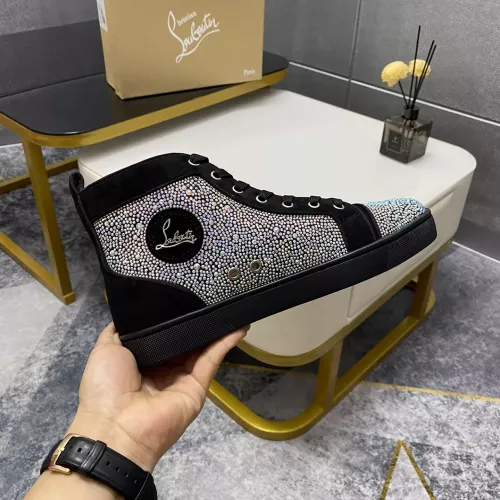 Replica Christian Louboutin High Top Shoes For Men #1381348 $92.00 USD for Wholesale