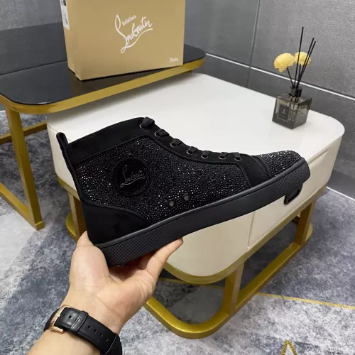 Replica Christian Louboutin High Top Shoes For Men #1381354 $92.00 USD for Wholesale