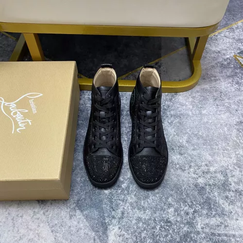 Replica Christian Louboutin High Top Shoes For Men #1381356 $92.00 USD for Wholesale