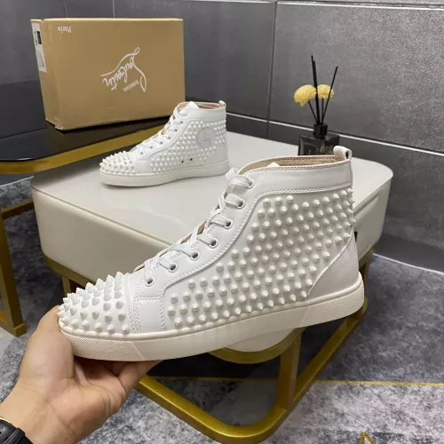 Replica Christian Louboutin High Top Shoes For Women #1381357 $92.00 USD for Wholesale