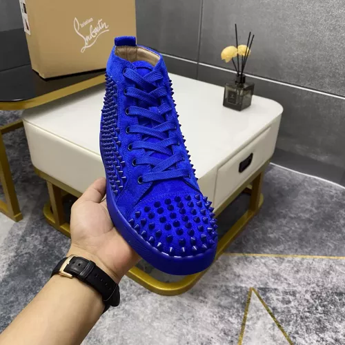 Replica Christian Louboutin High Top Shoes For Men #1381362 $92.00 USD for Wholesale