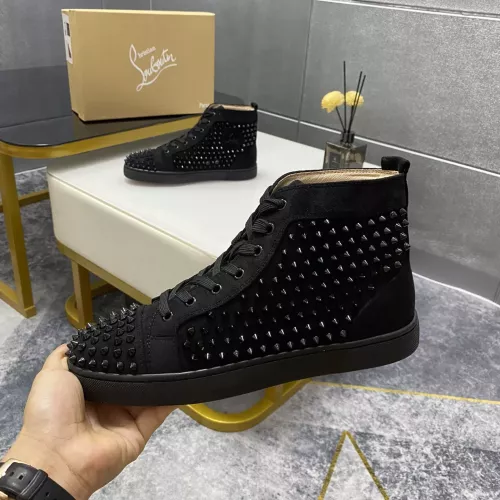 Christian Louboutin High Top Shoes For Women #1381366 $92.00 USD, Wholesale Replica Christian Louboutin High Top Shoes