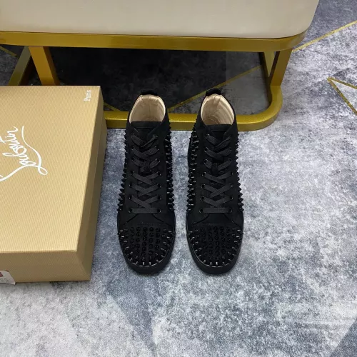 Replica Christian Louboutin High Top Shoes For Women #1381366 $92.00 USD for Wholesale