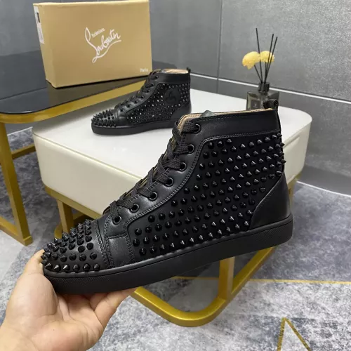 Christian Louboutin High Top Shoes For Women #1381370 $92.00 USD, Wholesale Replica Christian Louboutin High Top Shoes