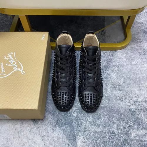 Replica Christian Louboutin High Top Shoes For Women #1381370 $92.00 USD for Wholesale