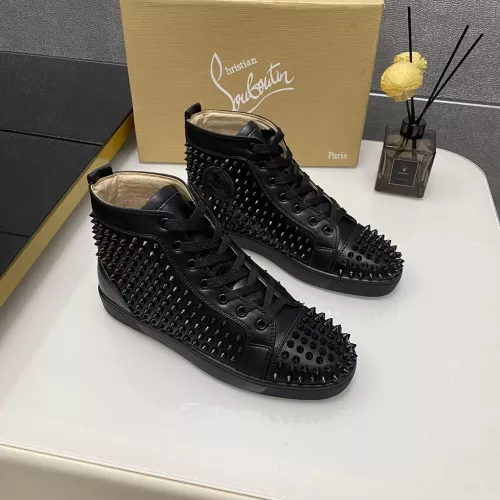 Replica Christian Louboutin High Top Shoes For Women #1381370 $92.00 USD for Wholesale
