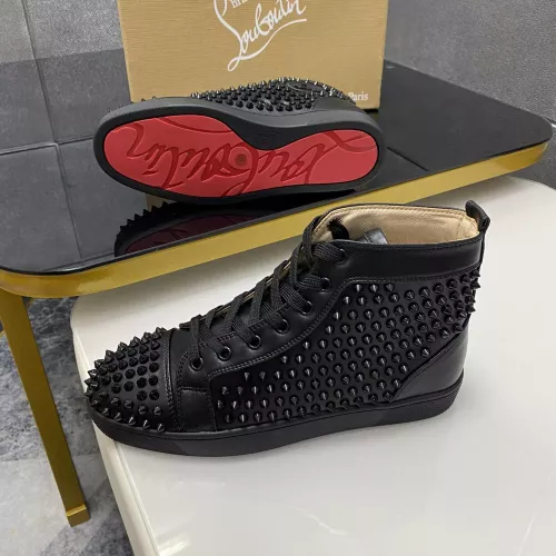 Replica Christian Louboutin High Top Shoes For Women #1381370 $92.00 USD for Wholesale