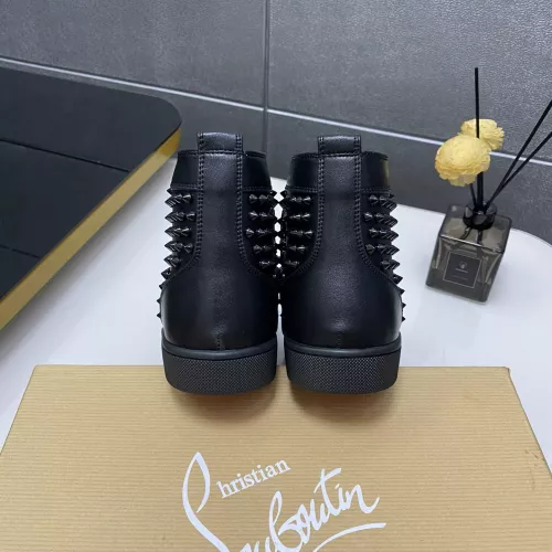 Replica Christian Louboutin High Top Shoes For Men #1381371 $92.00 USD for Wholesale