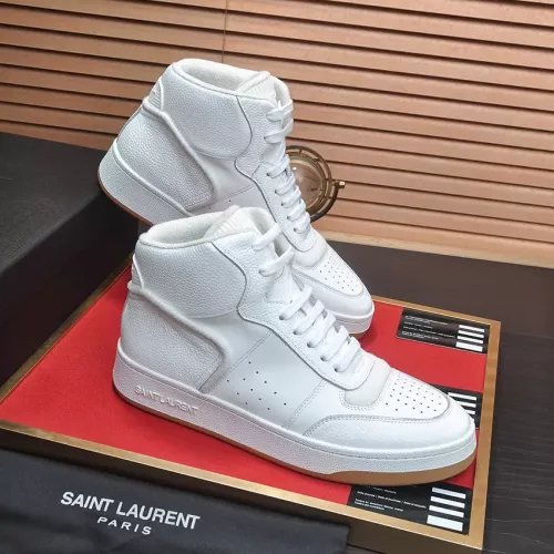 Replica Yves Saint Laurent YSL High Tops Shoes For Men #1381461 $100.00 USD for Wholesale