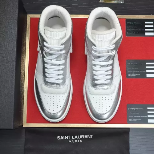 Replica Yves Saint Laurent YSL High Tops Shoes For Men #1381462 $100.00 USD for Wholesale