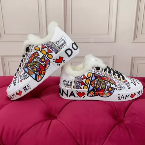 Replica Dolce & Gabbana D&G Casual Shoes For Women #1381545 $125.00 USD for Wholesale