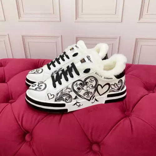 Replica Dolce & Gabbana D&G Casual Shoes For Women #1381547 $125.00 USD for Wholesale