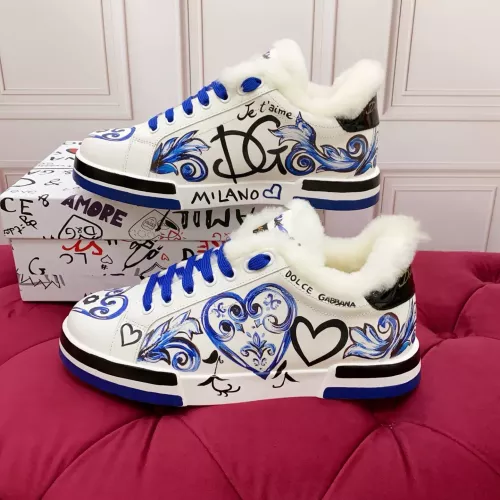 Dolce &amp; Gabbana D&amp;G Casual Shoes For Men #1381548 $125.00 USD, Wholesale Replica Dolce &amp; Gabbana D&amp;G Casual Shoes