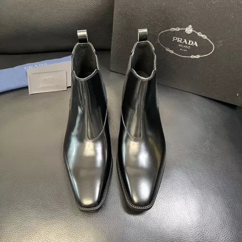 Replica Prada Boots For Men #1381663 $150.00 USD for Wholesale
