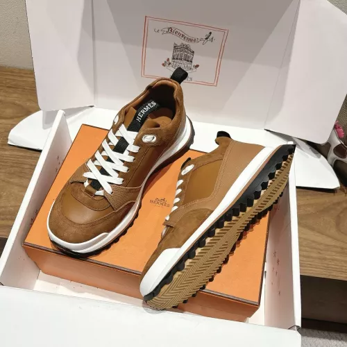 Replica Hermes Casual Shoes For Men #1381820 $85.00 USD for Wholesale