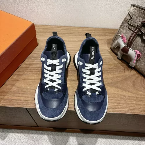 Replica Hermes Casual Shoes For Men #1381823 $85.00 USD for Wholesale