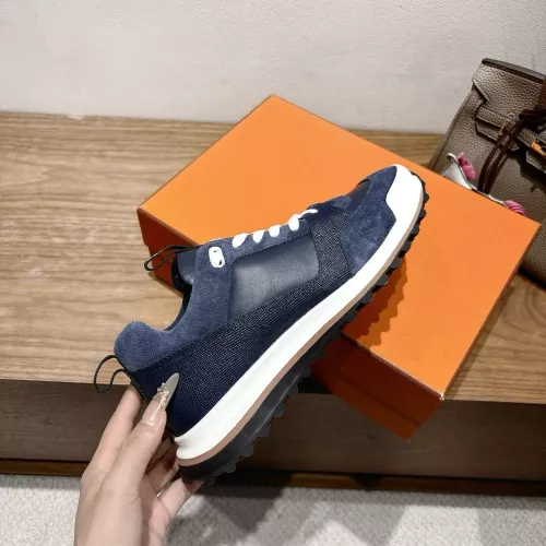Replica Hermes Casual Shoes For Men #1381823 $85.00 USD for Wholesale