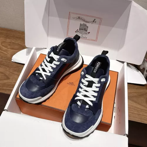 Replica Hermes Casual Shoes For Men #1381823 $85.00 USD for Wholesale