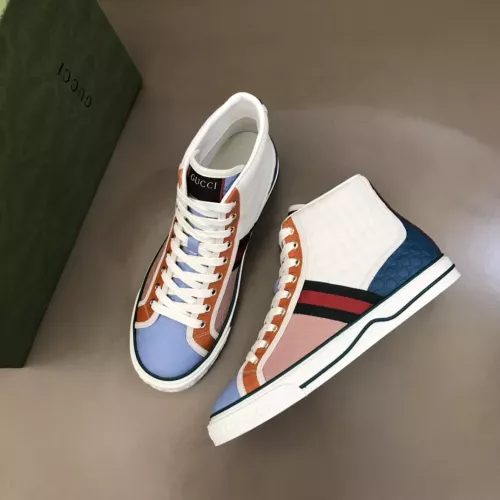 Replica Gucci High Tops Shoes For Women #1381886 $88.00 USD for Wholesale