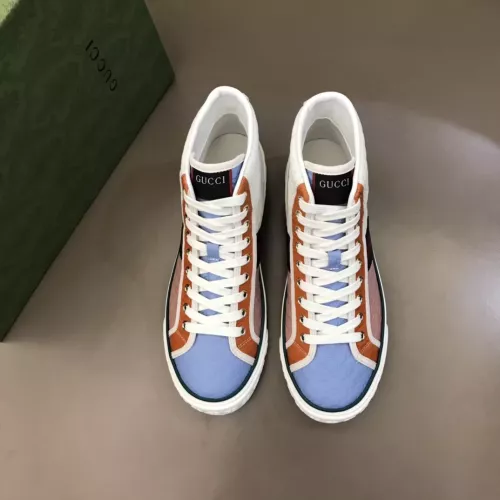 Replica Gucci High Tops Shoes For Men #1381887 $88.00 USD for Wholesale
