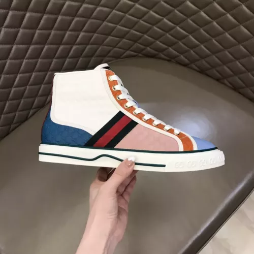 Replica Gucci High Tops Shoes For Men #1381887 $88.00 USD for Wholesale