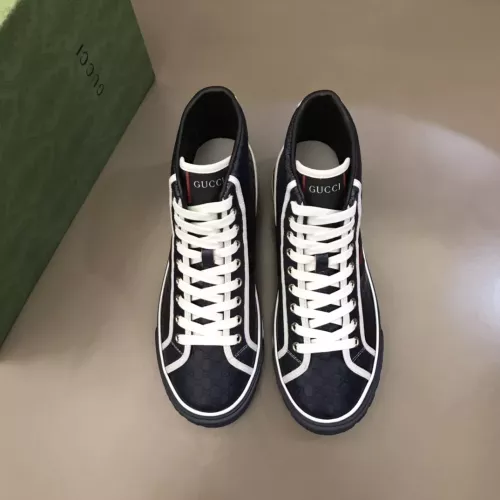 Replica Gucci High Tops Shoes For Men #1381889 $88.00 USD for Wholesale