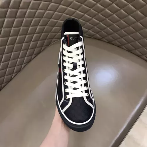 Replica Gucci High Tops Shoes For Men #1381889 $88.00 USD for Wholesale