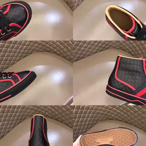 Replica Gucci High Tops Shoes For Men #1381891 $88.00 USD for Wholesale