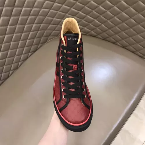 Replica Gucci High Tops Shoes For Women #1381892 $88.00 USD for Wholesale