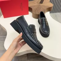 $128.00 USD Valentino Leather Shoes For Men #1373218