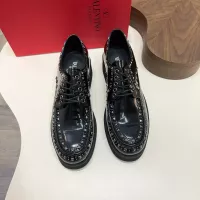 $128.00 USD Valentino Leather Shoes For Men #1373220