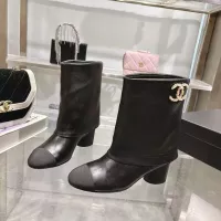 $132.00 USD Chanel Boots For Women #1374085