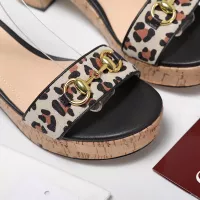$115.00 USD Gucci Sandal For Women #1374134