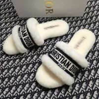 $92.00 USD Christian Dior Slippers For Women #1374184