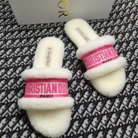 $92.00 USD Christian Dior Slippers For Women #1374185