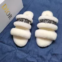 $92.00 USD Christian Dior Slippers For Women #1374186