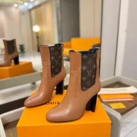 $160.00 USD Louis Vuitton Boots For Women #1374204